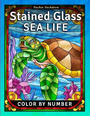 Book cover for Stained Glass Sea Life