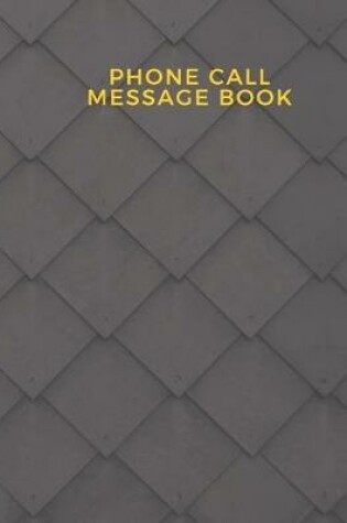 Cover of Phone Call Message Book