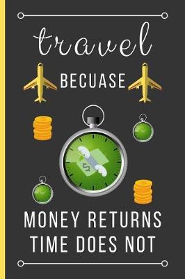 Book cover for Travel Because Money Returns Time Does Not