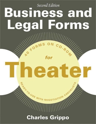 Cover of Business and Legal Forms for Theater, Second Edition