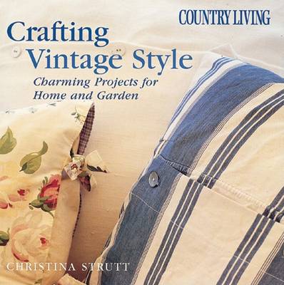 Book cover for Country Living Crafting Vintage Style