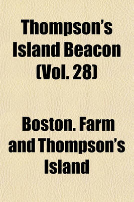 Book cover for Thompson's Island Beacon (Vol. 28)