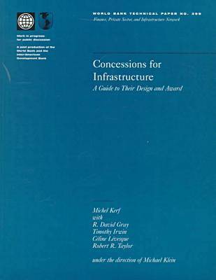 Book cover for Concessions for Infrastructure