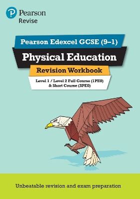 Book cover for Pearson REVISE Edexcel GCSE Physical Education Revision Workbook: For 2025 and 2026 assessments and exams