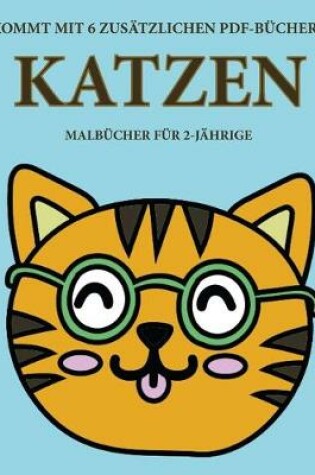 Cover of Malbücher für 2-Jährige (Katzen)