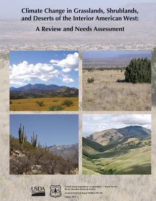 Book cover for Climate Change in Grasslands, Shrublands, and Deserts of the Interior American West