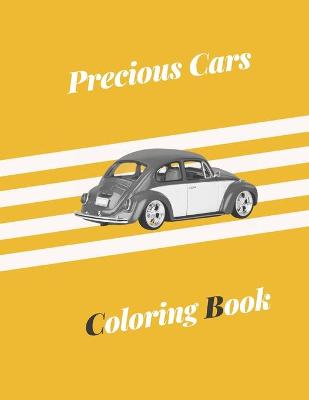 Book cover for Precious Cars Coloring Book