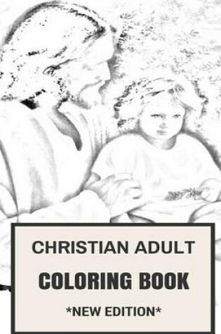 Cover of Christian Adult Coloring Book