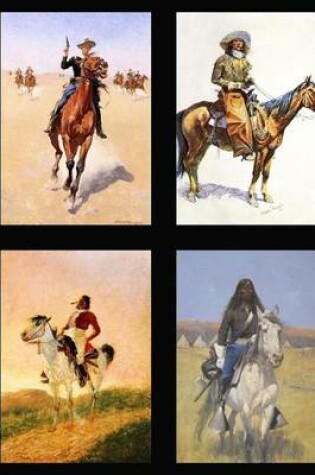 Cover of Remington Native American Indian/Cowboy Art Collage