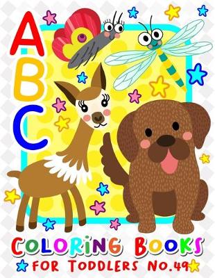 Book cover for ABC Coloring Books for Toddlers No.49