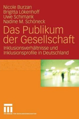 Cover of Das Publikum der Gesellschaft