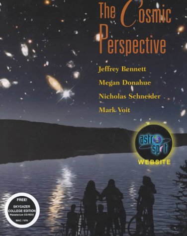 Book cover for The Cosmic Perspective with Skygazer CD-ROM