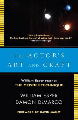 Book cover for Actor's Art and Craft