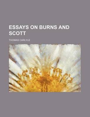 Book cover for Essays on Burns and Scott