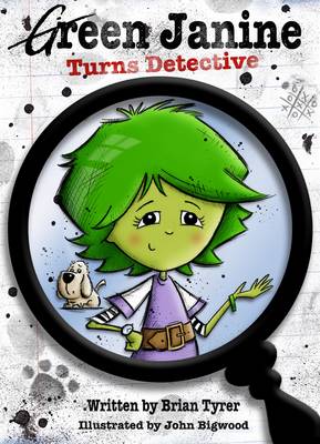 Book cover for Green Janine Turns Detective