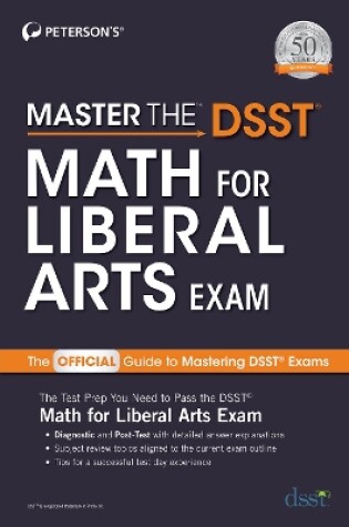 Cover of Master the DSST Math for Liberal Arts Exam