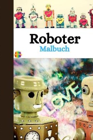 Cover of Roboter Malbuch