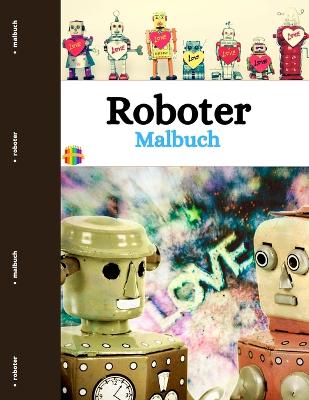 Book cover for Roboter Malbuch