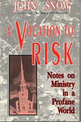 Cover of A Vocation to Risk