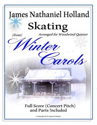 Book cover for Skating from Winter Carols