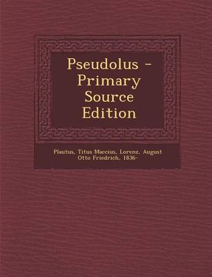 Book cover for Pseudolus