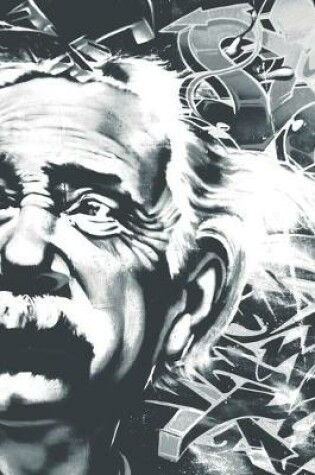 Cover of Graffiti of Albert Einstein Blank Lined Notebook