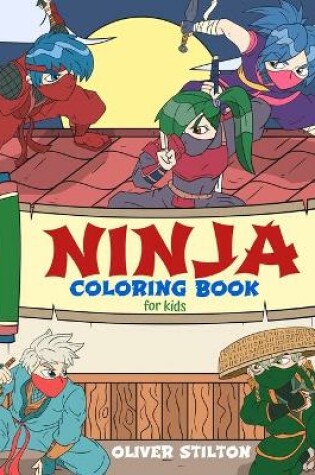 Cover of Ninja Coloring Book for Kids