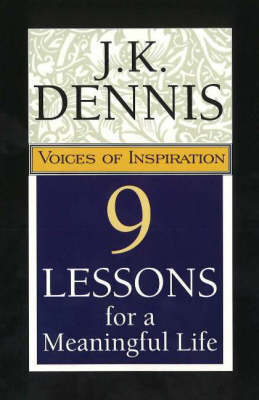 Book cover for 9 Lessons for a Meaningful Life