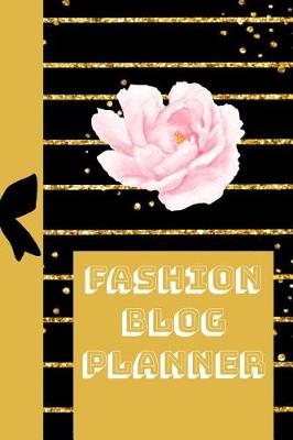 Book cover for Fashion Blog Planner