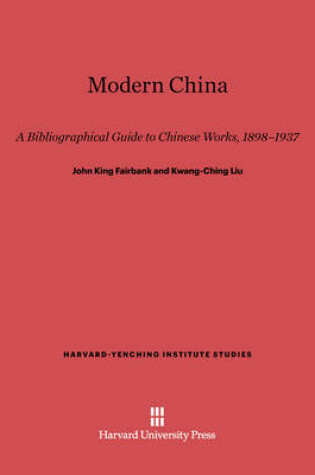 Cover of Modern China