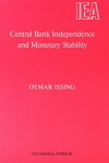 Book cover for Central Bank Independence and Monetary Stability