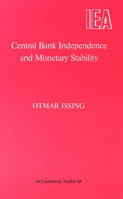 Cover of Central Bank Independence and Monetary Stability