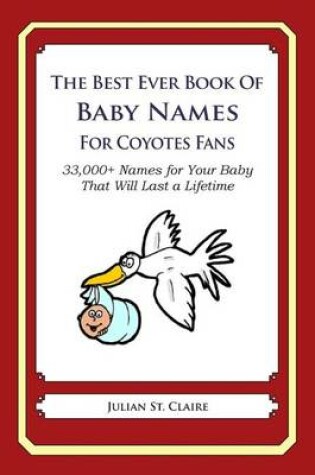 Cover of The Best Ever Book of Baby Names for Coyotes Fans