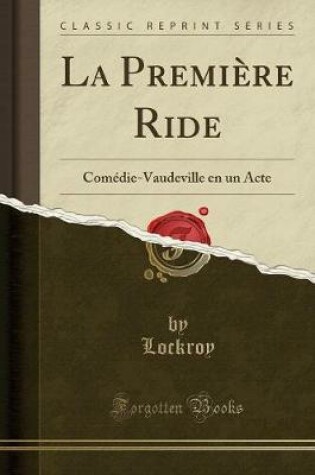 Cover of La Première Ride