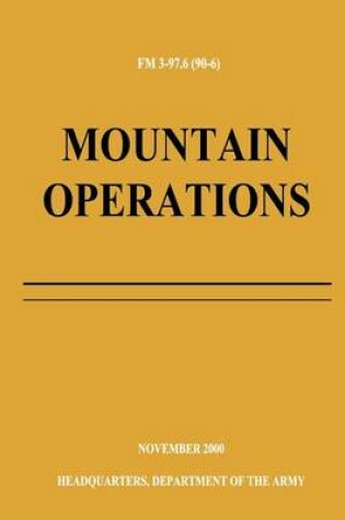 Cover of Mountain Operations (FM 3-97.6)