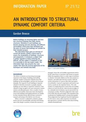 Book cover for An Introduction to Structural Dynamic Comfort Criteria