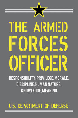 Book cover for The Armed Forces Officer