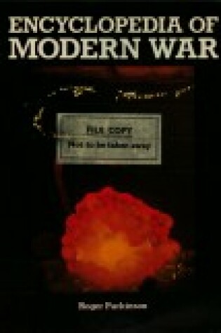 Cover of Encyclopaedia of Modern War