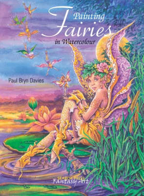 Book cover for Painting Fairies in Watercolour