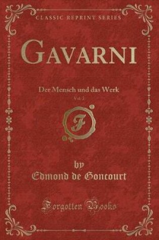 Cover of Gavarni, Vol. 2