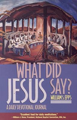 Book cover for What Did Jesus Say?