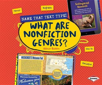 Book cover for What Are Non Fiction Genres