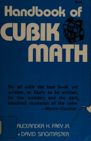 Book cover for Handbook of Cubik Mathematics