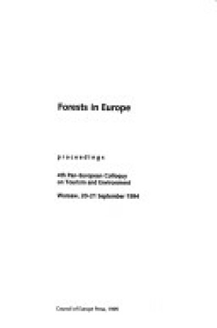 Cover of Forests in Europe