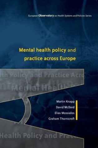 Cover of Mental Health Policy and Practice Across Europe