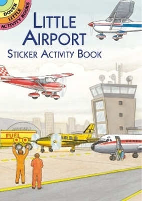 Book cover for Little Airport Sticker Activity Book