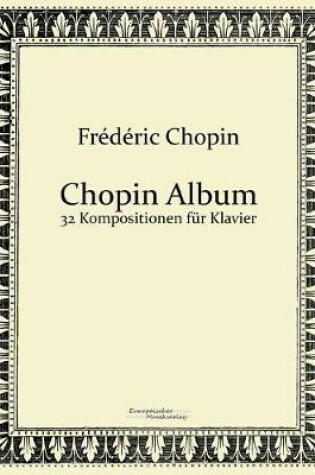 Cover of Chopin Album