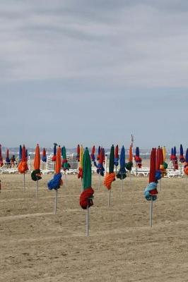 Book cover for Beach Umbrellas in Deauville, France Journal