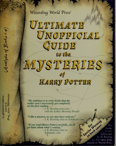 Book cover for Ultimate Unofficial Guide to the Mysteries of Harry Potter