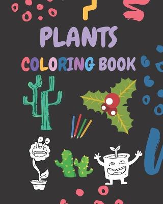 Book cover for Plants Coloring Book